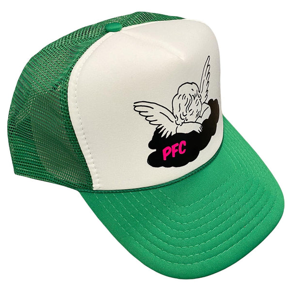 PocketFul Cloud Cap - White/Green/Pink