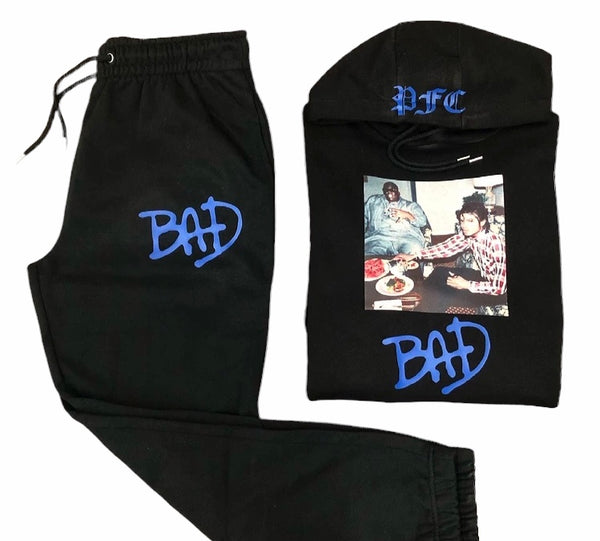 BAD - Black/Royal Sweatsuit