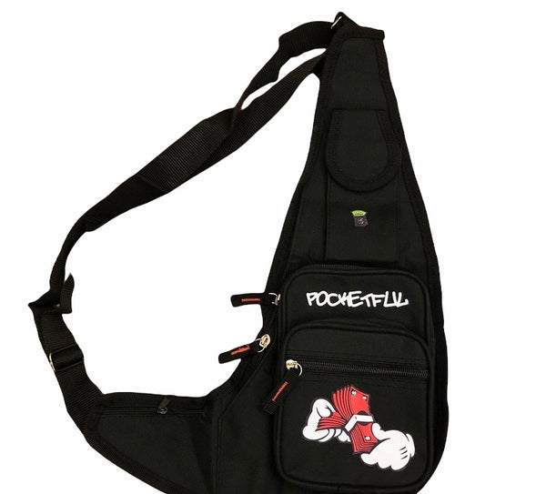 PocketFul Grab Bag - Black/Red
