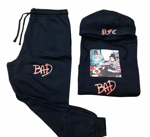 BAD - Black/Red Sweatsuit