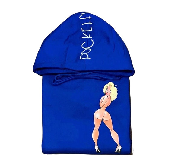 PocketFul Betty - Royal Blue Hoody
