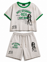 Cash & Fantasy Short Set