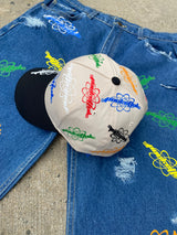 PF Denim Y2K Logo Shorts
