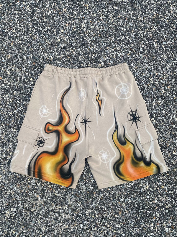 PF Flame Cargo Shorts