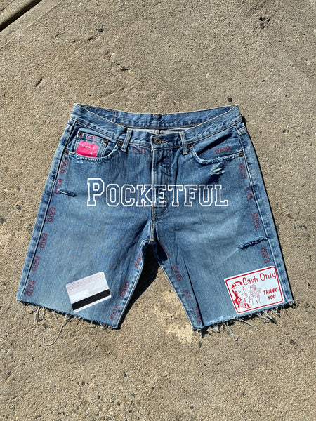 PF Denim Jean Shorts