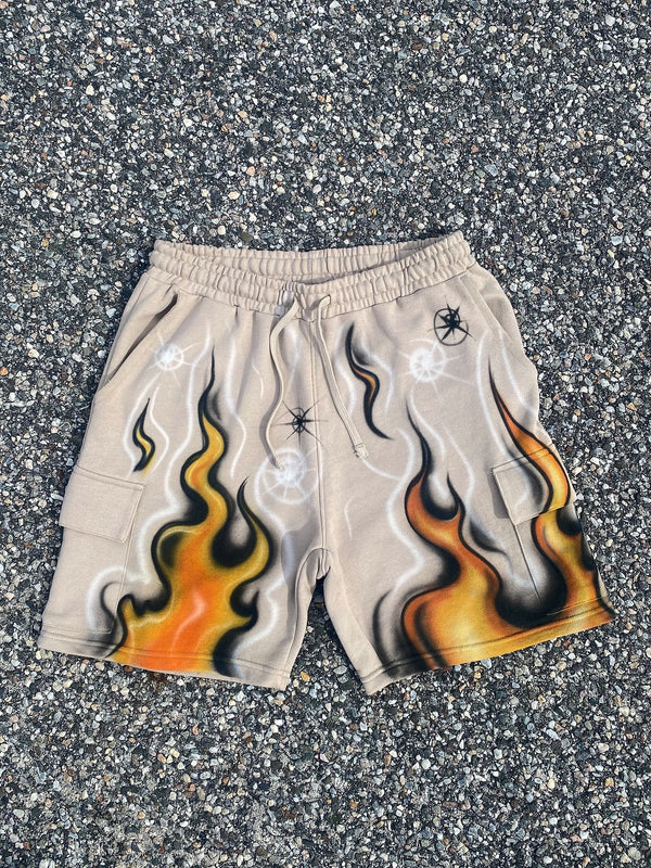 PF Flame Cargo Shorts