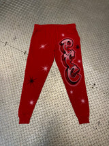 Graffiti Stars SweatSuit - Red