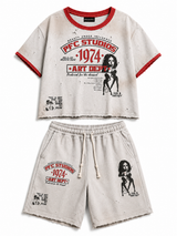 Cash & Fantasy Short Set