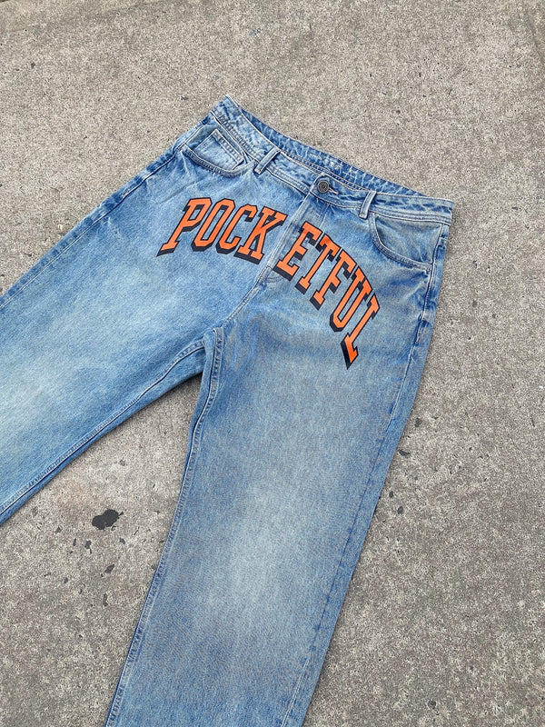 Varsity Denim Jeans