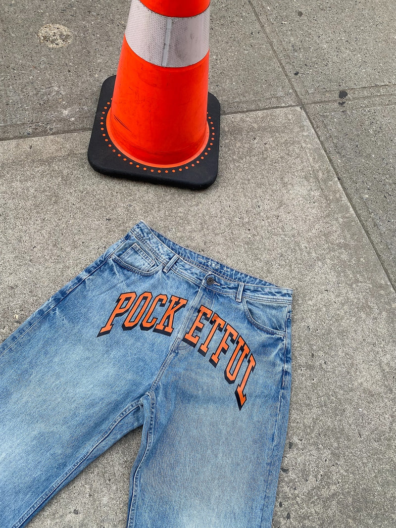 Varsity Denim Jeans