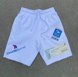 White Collar Shorts