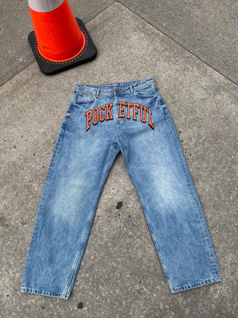 Varsity Denim Jeans