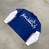 Crop Thermal Tee - Navy