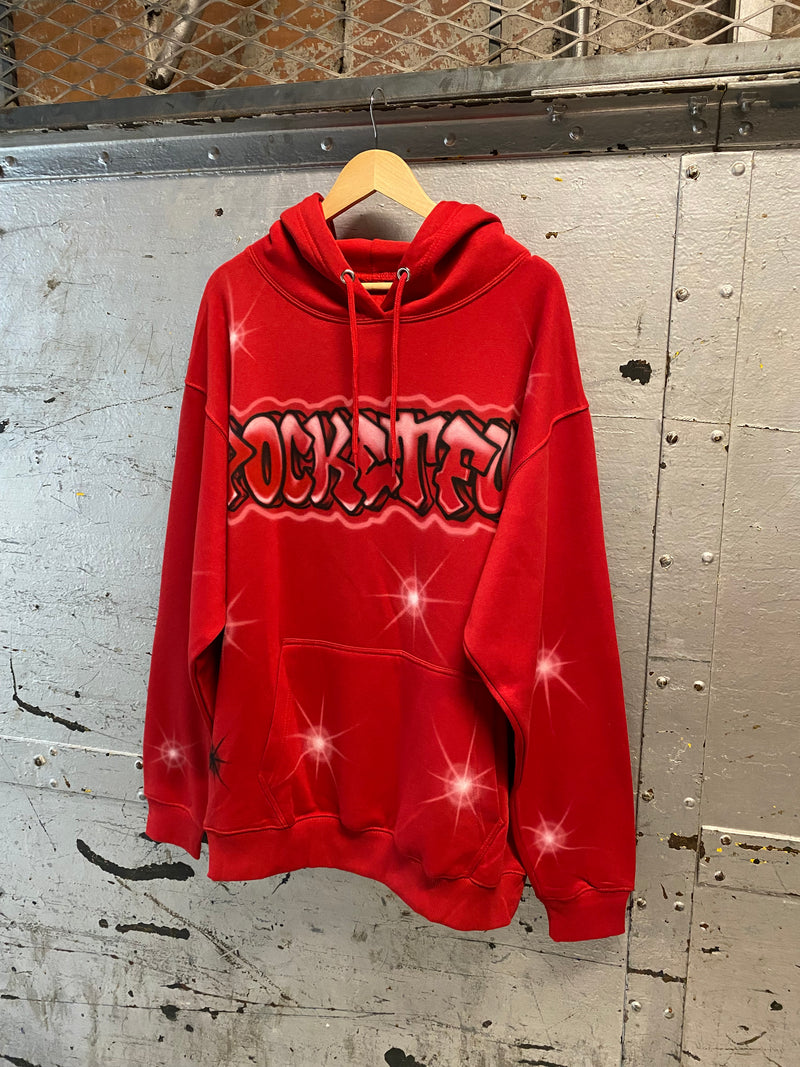 Graffiti Stars SweatSuit - Red