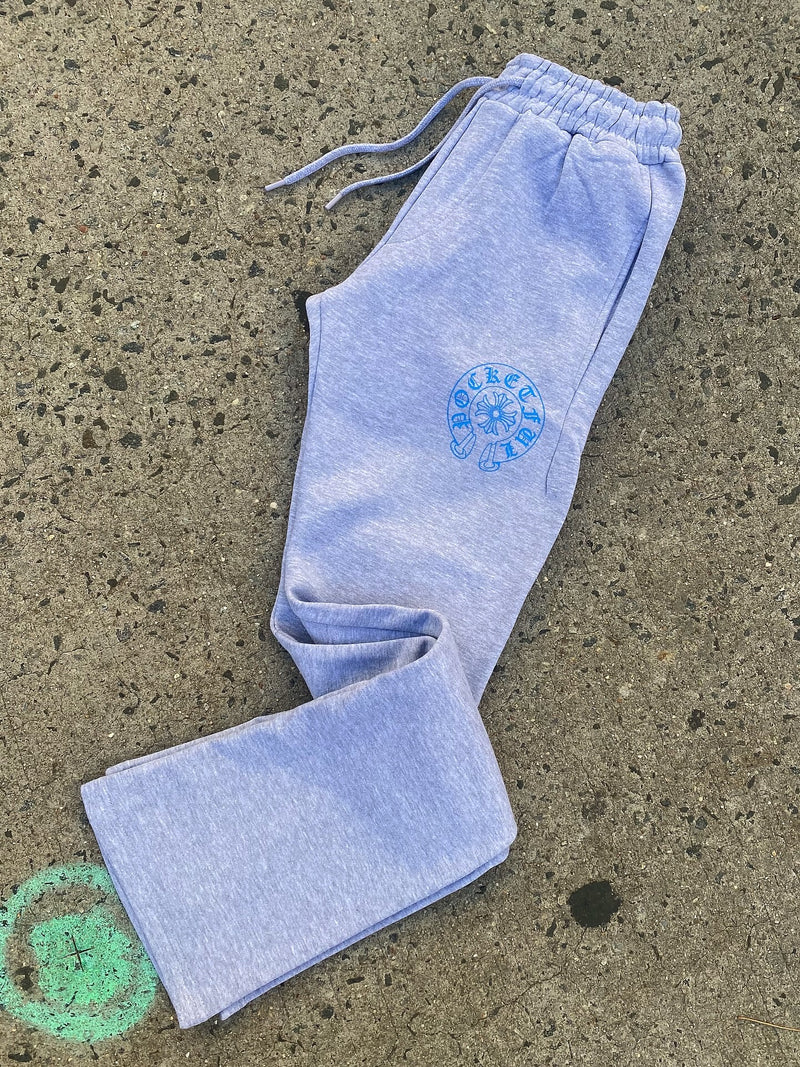 PF Chrome - Grey/Blue SweatSuit