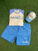 Mens Henley Short Sets