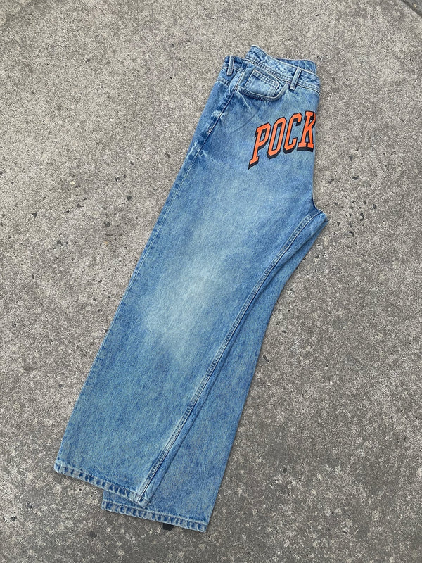 Varsity Denim Jeans