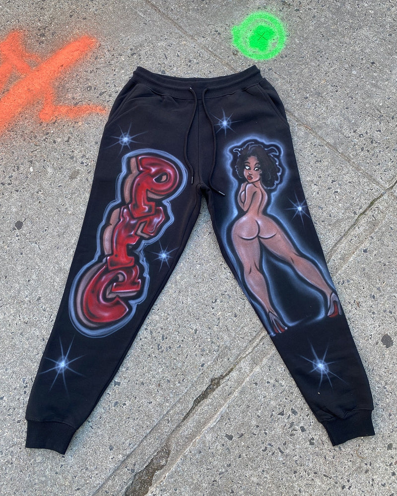 Big Betty Black SweatPants
