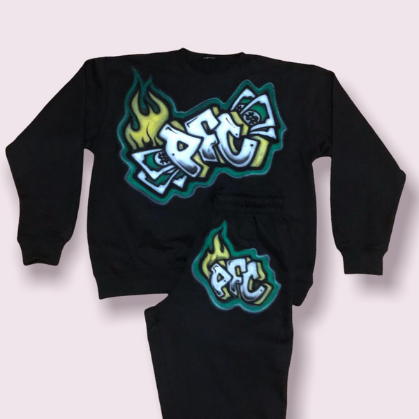 Graffiti SweatSuit Crew