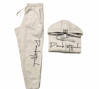 Script - Grey/Black SweatSuit