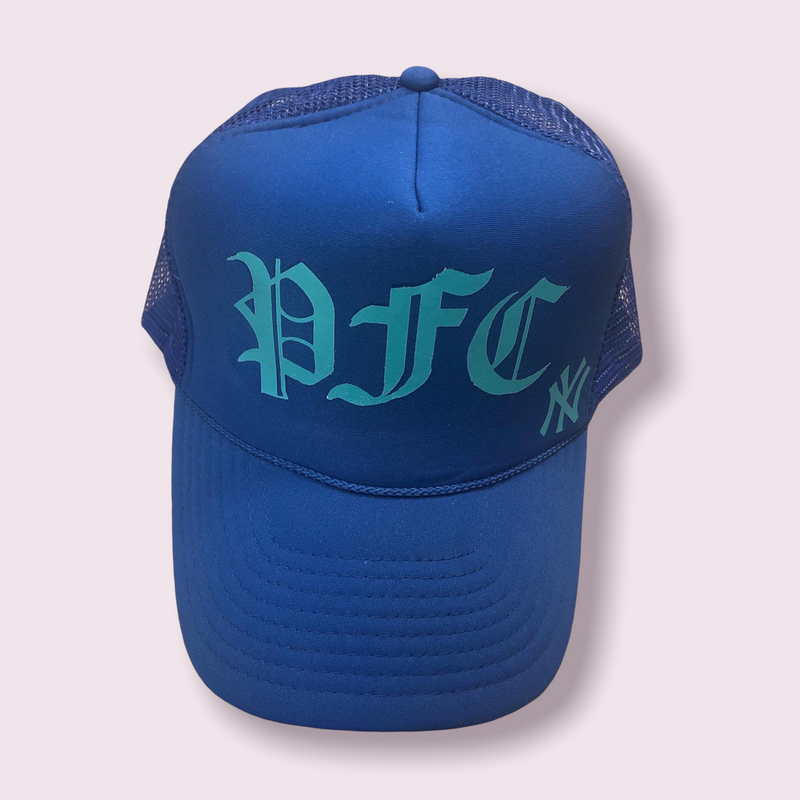 PocketFul Old English Cap - Royal Blue/Teal