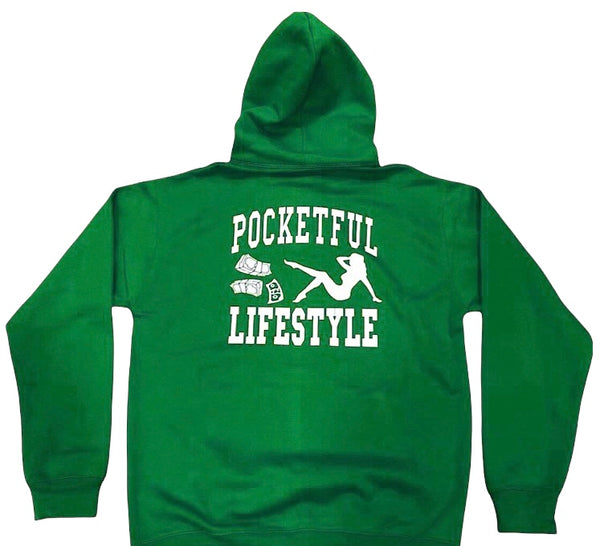 LifeStyle Hoody - Green/White