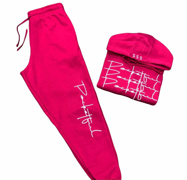 Script - Hot Pink SweatSuit