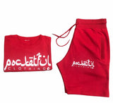 Arabic - Red Short Set
