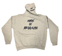 Made In Brooklyn - Grey/Black Hoody