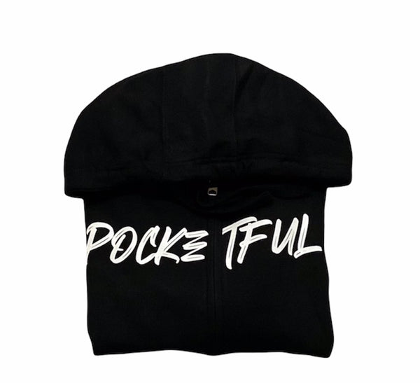 PocketFul Reckless - Black/White Zipper Suit