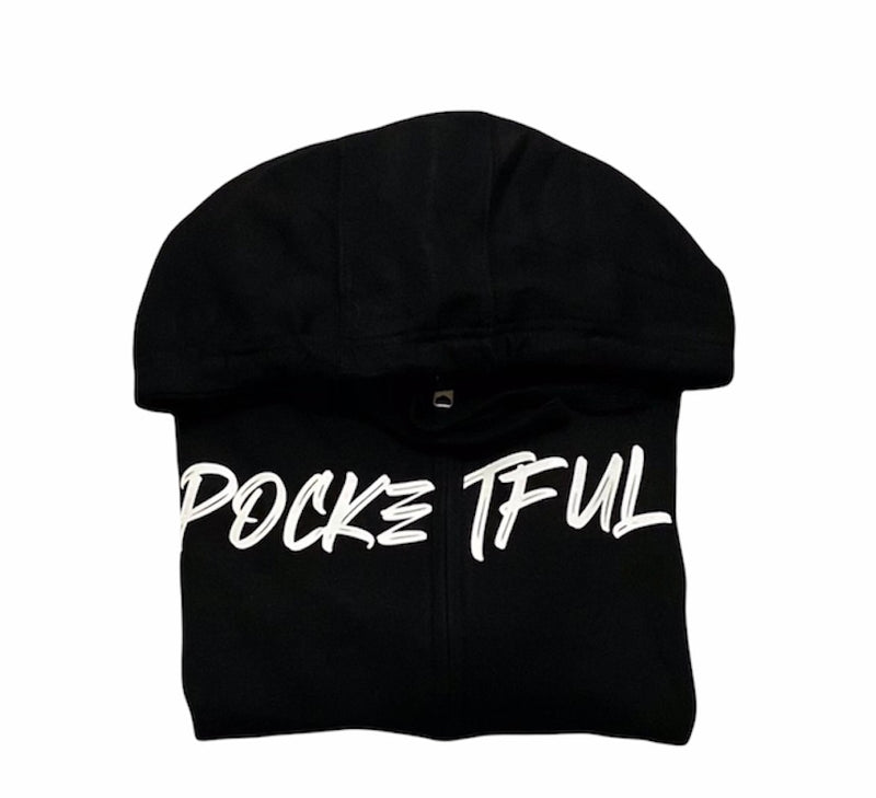 PocketFul Reckless - Black/White Zipper Suit