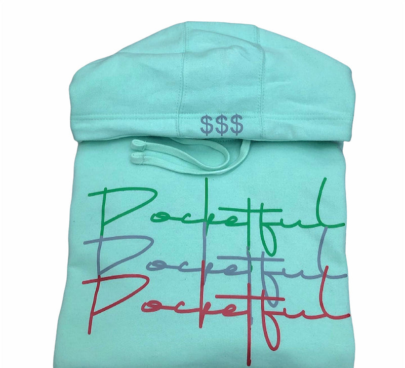 Script - Ice Blue Multi Hoody