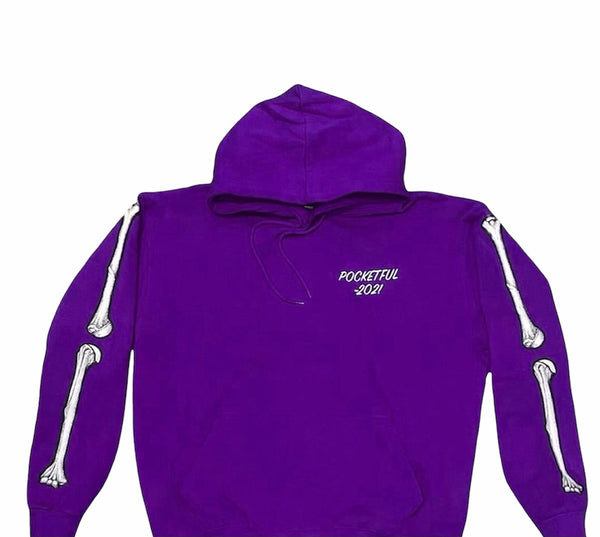 PocketFul Bones - Purple Hoody