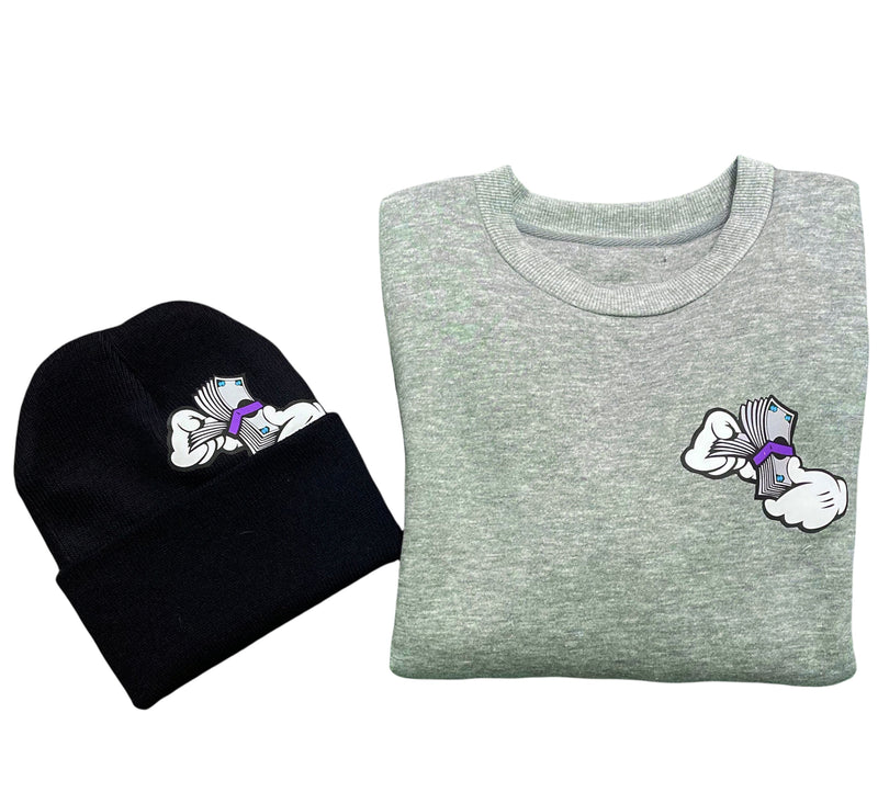 Money Hands - Black/Grey/Teal/Purple Hoody