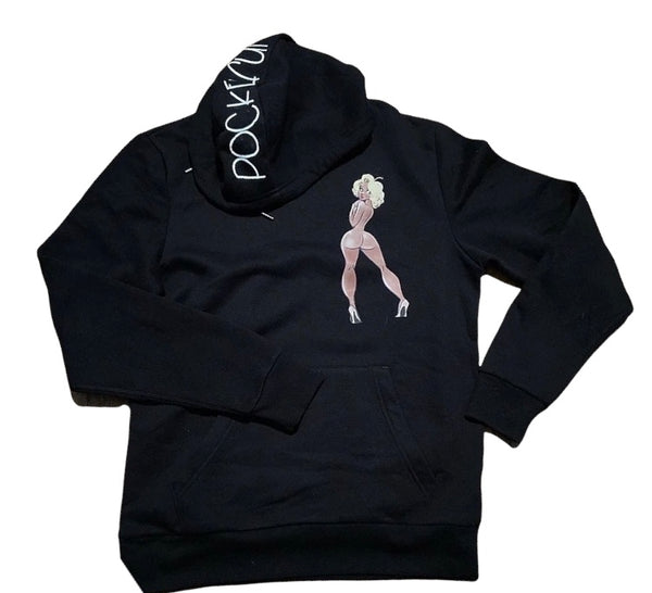 PocketFul Betty - Black Hoody
