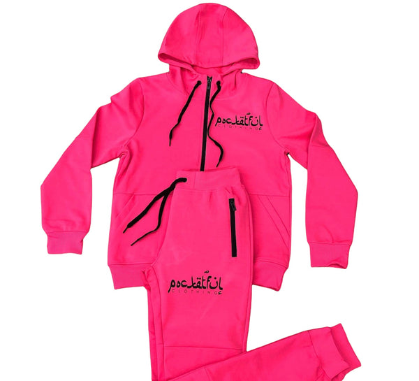 Arabic - Hot Pink Tech Suit