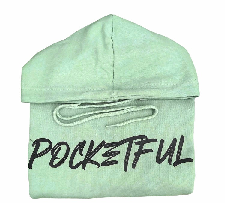 PocketFul Reckless - Mint/Black Hoody