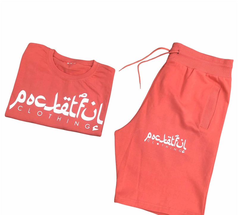 Arabic - Salmon Short Set