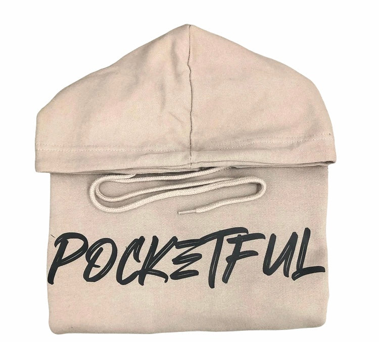 PocketFul Reckless - Sand/Black Hoody